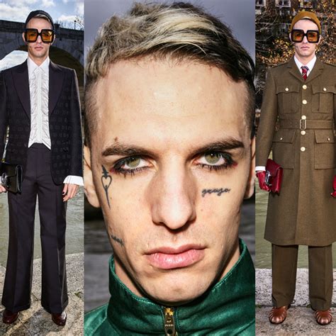 achille lauro per gucci|Achille Lauro superstar.